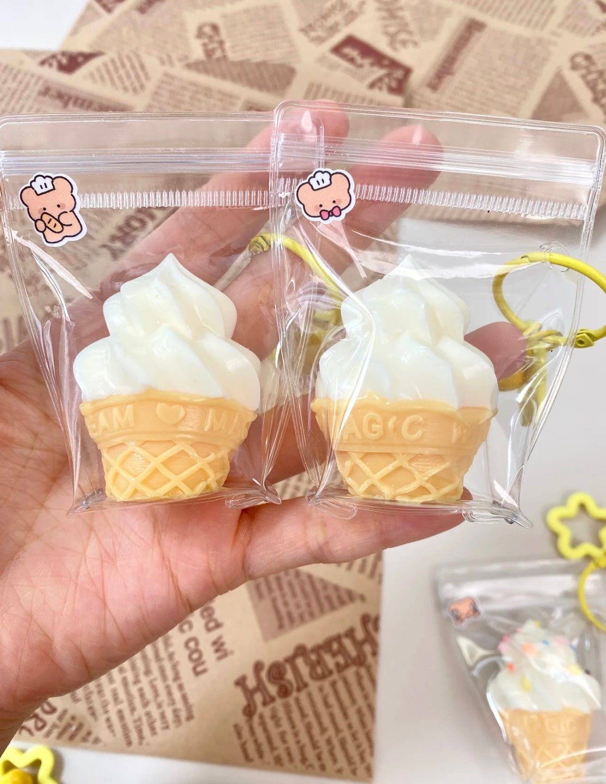Mini Icecream Taba Squishy Toy - Find Your Love