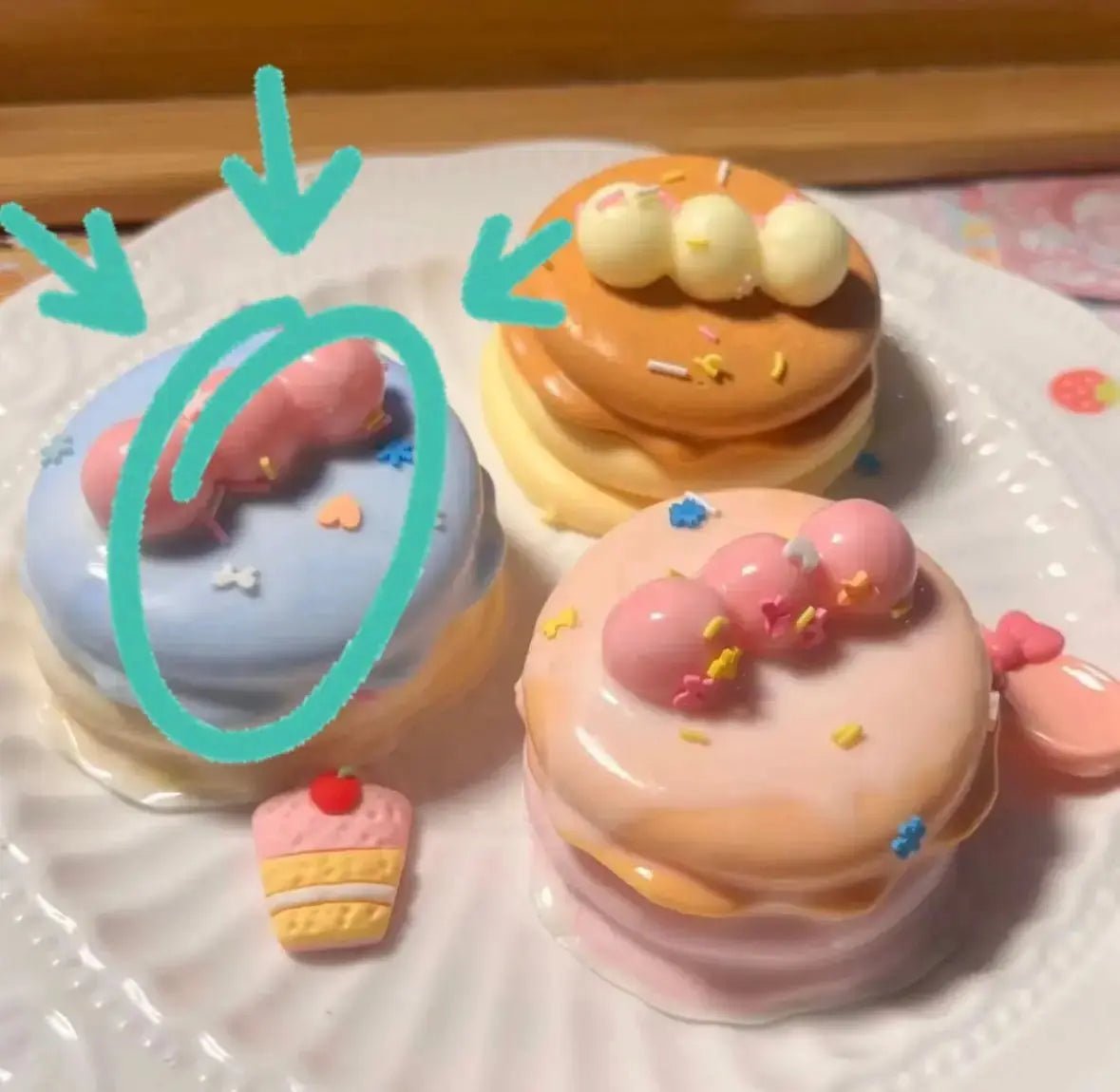 Mini Rainbow PanCake Taba Squishy Toy - Find Your Love