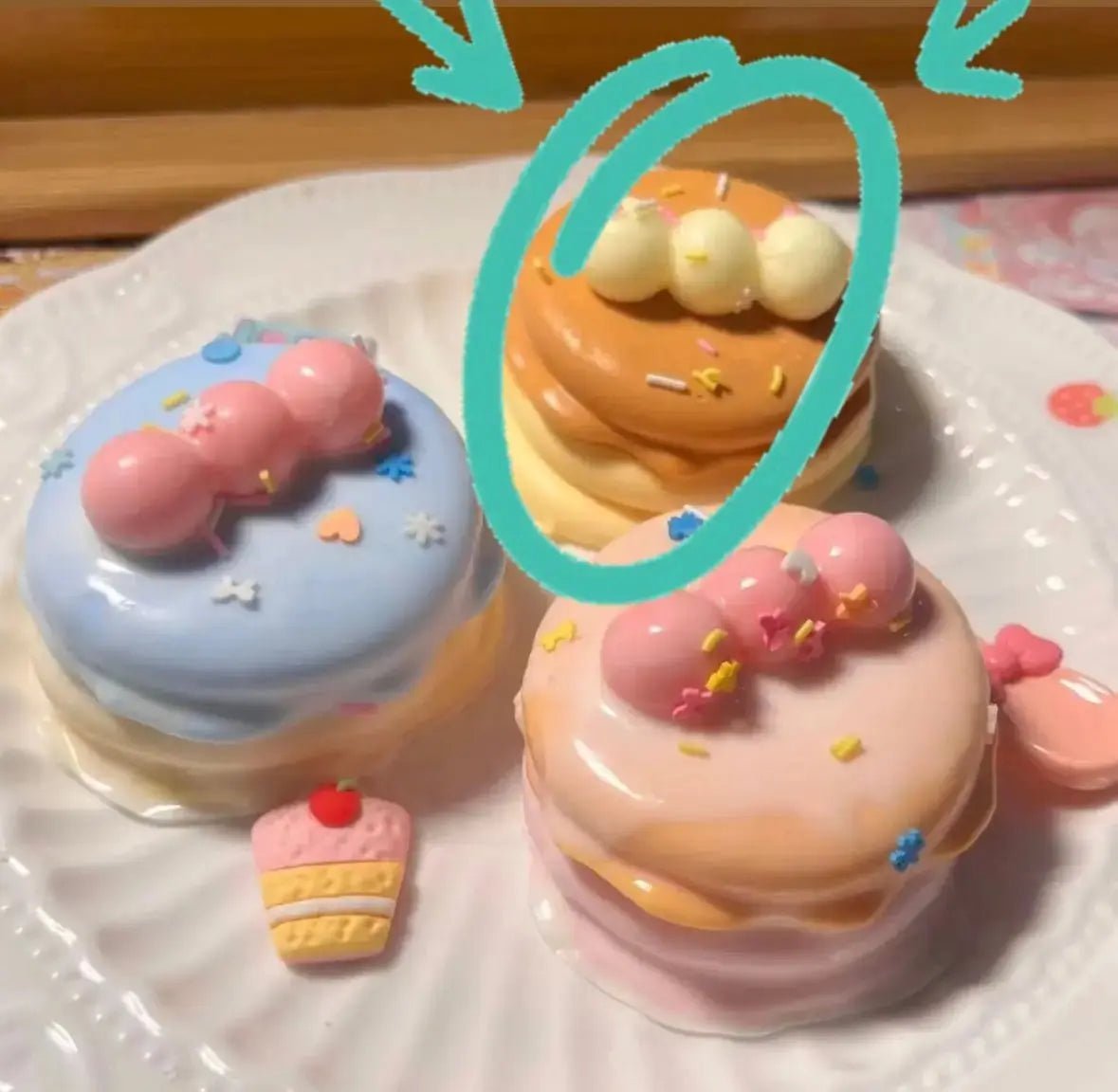 Mini Rainbow PanCake Taba Squishy Toy - Find Your Love