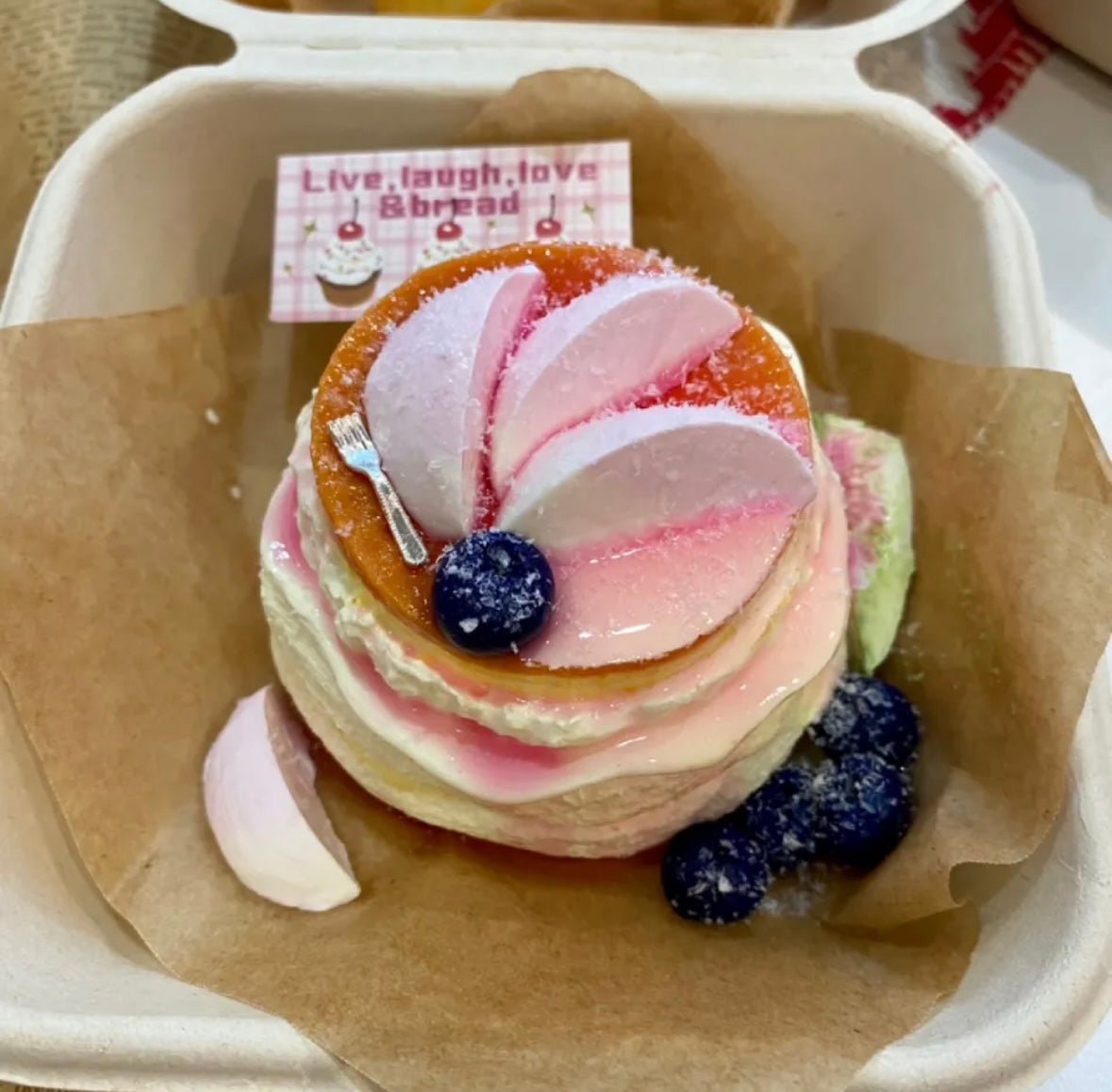 Pancake and Tart Taba Squishy Toy - Find Your Love Squishy