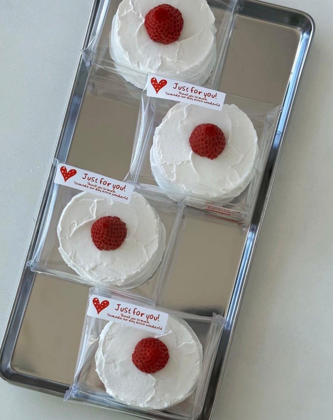 Strawberry Cake Taba Squishy Toy - Find Your Love