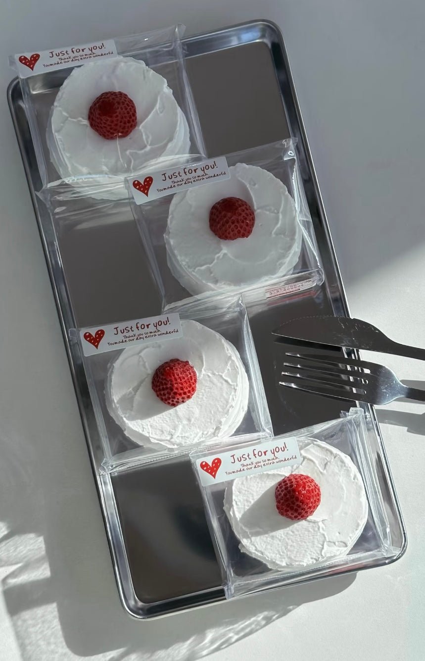 Strawberry Cake Taba Squishy Toy - Find Your Love