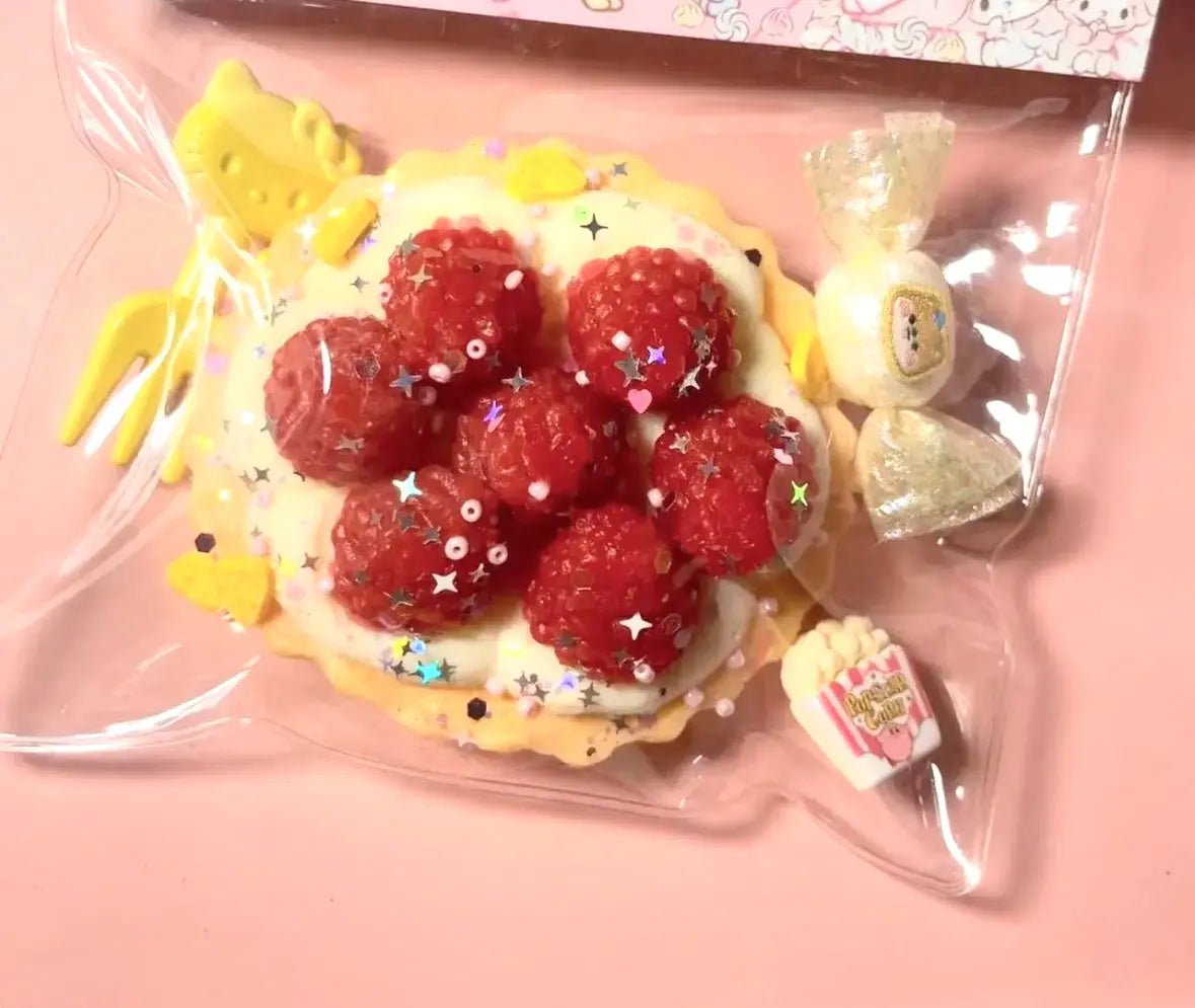 Strawberry Fruit Cream Tart Taba Squishy Toy - Find Your Love