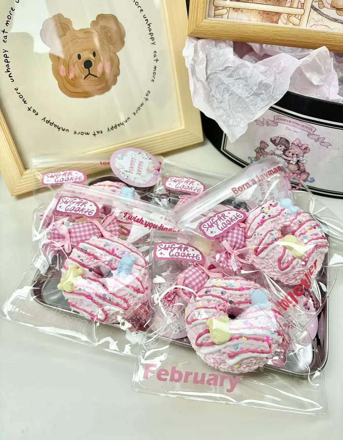 Sweet Donut Taba Squishy Toy - Find Your Love