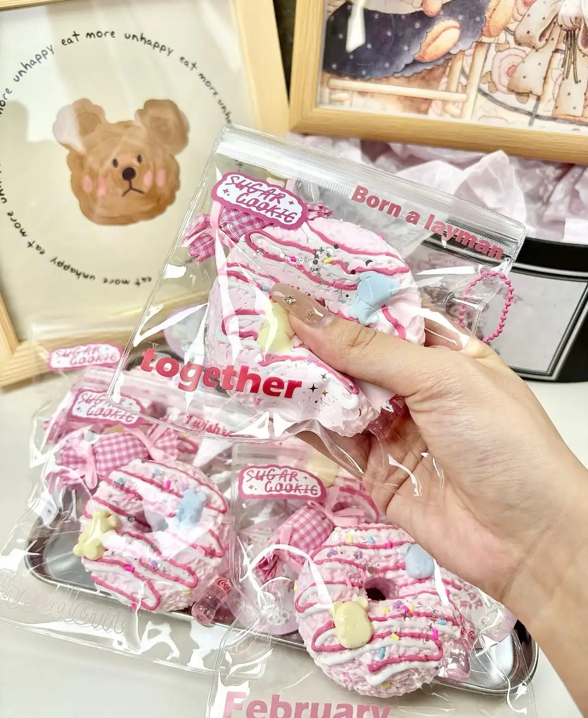 Sweet Donut Taba Squishy Toy - Find Your Love
