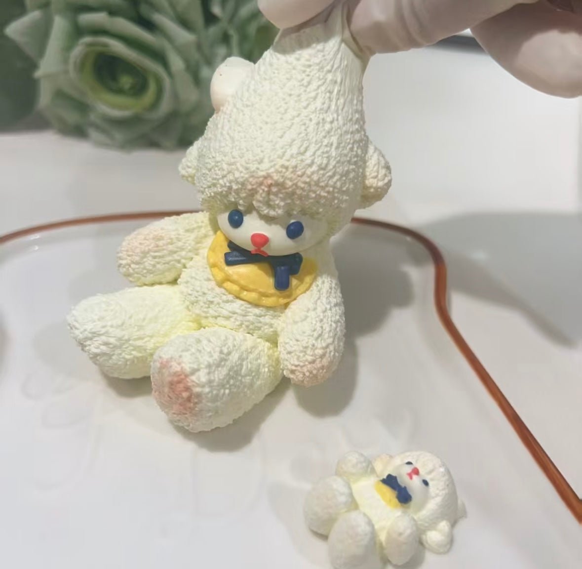 White Sheep Lamb Taba Squishy Toy - Find Your Love Squishy