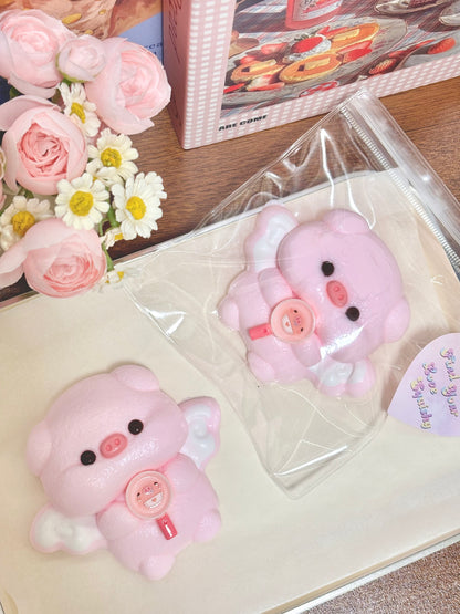 Angel Pig Taba Squishy Toy