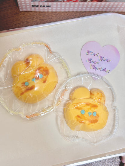 Animal Head Bread Taba Squishy Toy