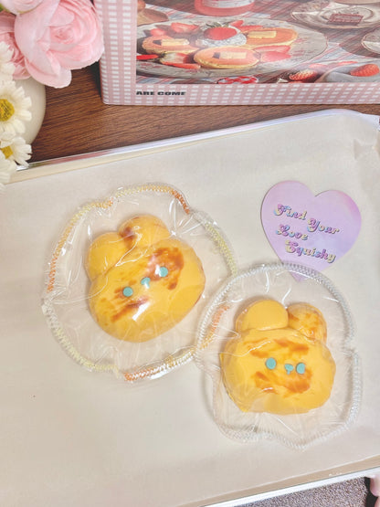 Animal Head Bread Taba Squishy Toy