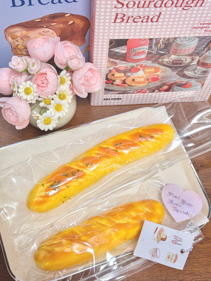 Baguette Taba Squishy Toy
