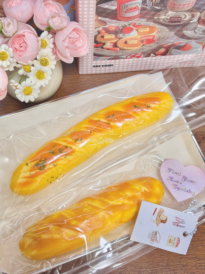 Baguette Taba Squishy Toy