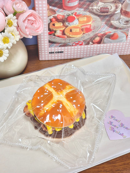 Burger Taba Squishy Toy