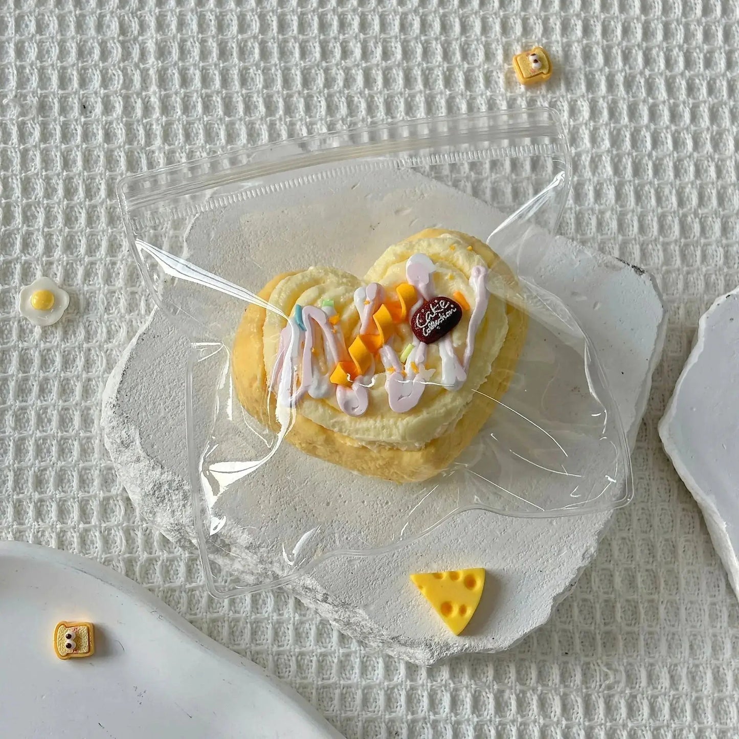 Cream Cheese Dessert Series Taba Squishy Toy - Find Your Love