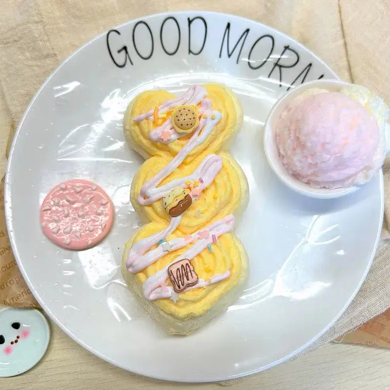 Cream Cheese Dessert Series Taba Squishy Toy - Find Your Love