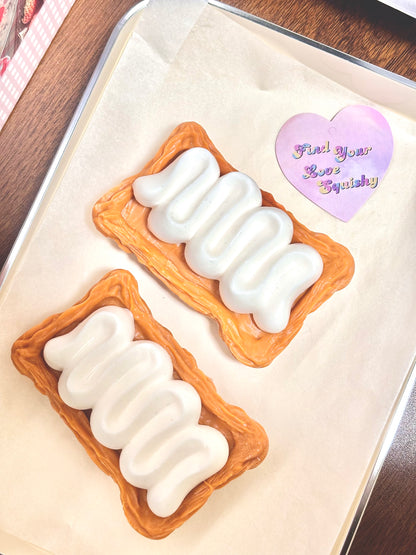 Cream Tart Taba Squishy Toy