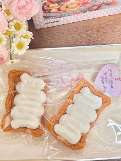 Cream Tart Taba Squishy Toy
