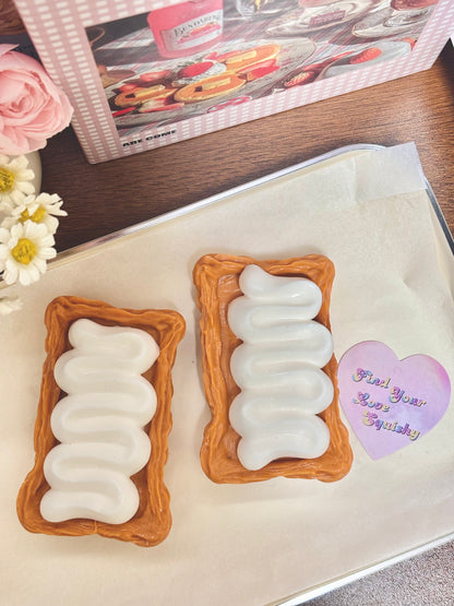 Cream Tart Taba Squishy Toy