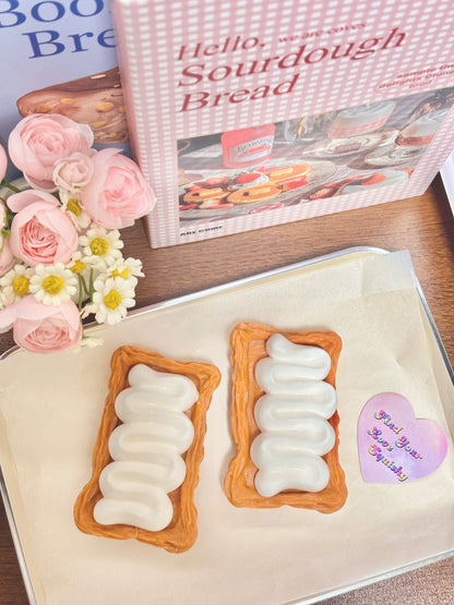 Cream Tart Taba Squishy Toy