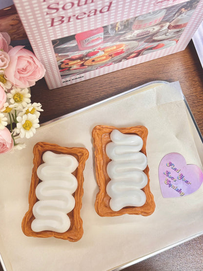 Cream Tart Taba Squishy Toy