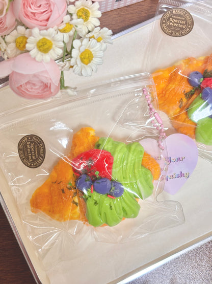 Croissant Taba Squishy Toy