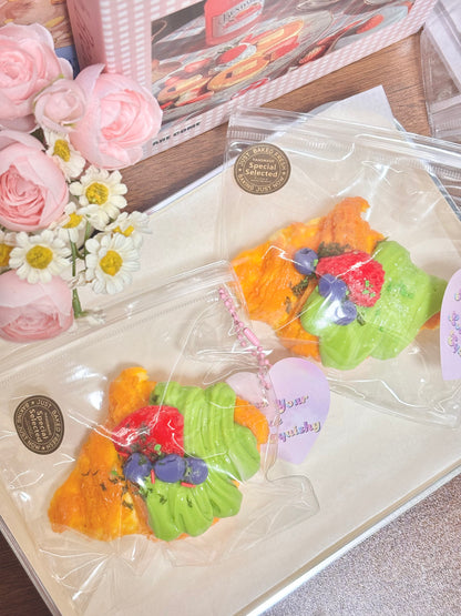 Croissant Taba Squishy Toy