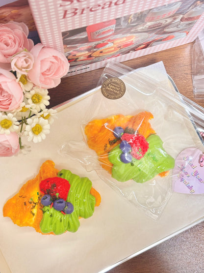 Croissant Taba Squishy Toy