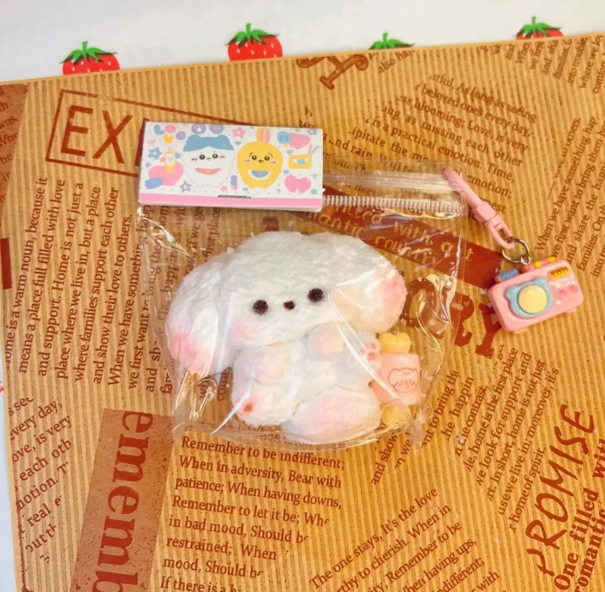 Cute White Dog Taba Squishy Toy - Find Your Love