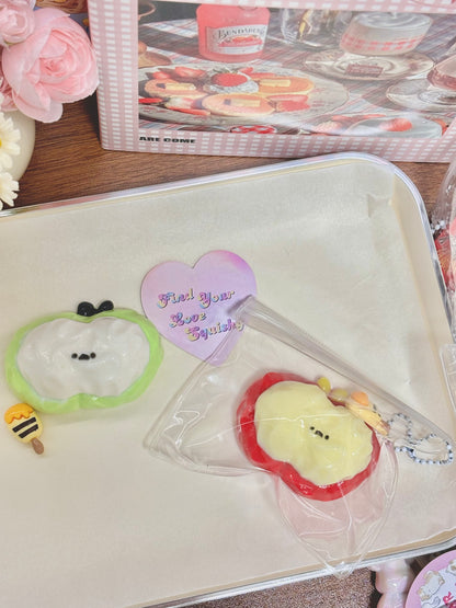 Cute Apple Taba Squishy Toy