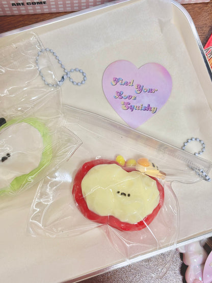 Cute Apple Taba Squishy Toy