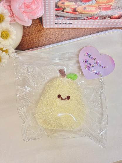 Cute Pear Taba Squishy Toy Find Your Love Squishy