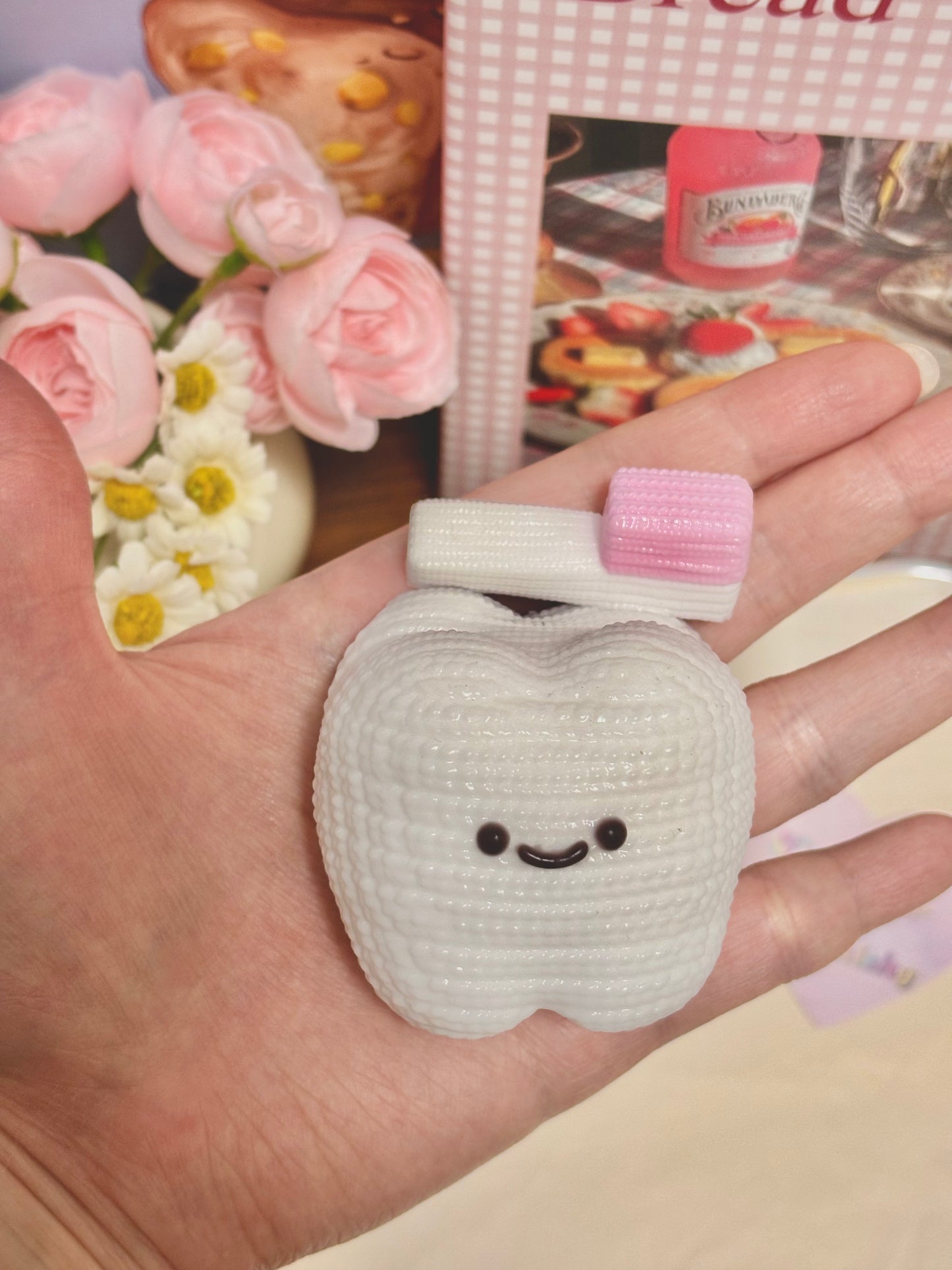 Cute Tooth Taba Squishy Toy