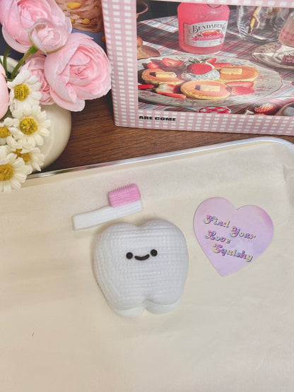 Cute Tooth Taba Squishy Toy
