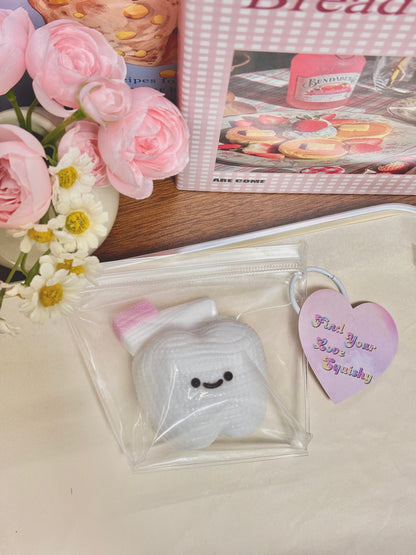 Cute Tooth Taba Squishy Toy