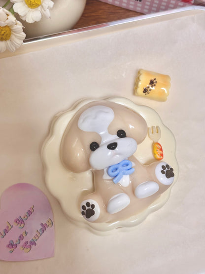 Doggie Biscuit Taba Squishy Toy