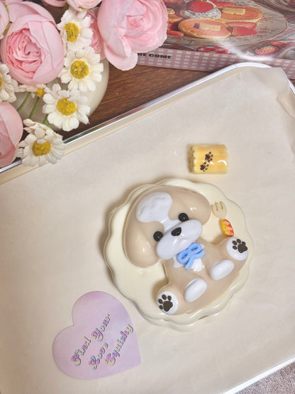 Doggie Biscuit Taba Squishy Toy