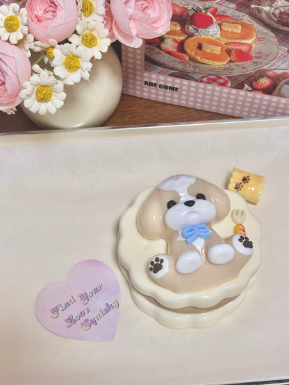 Doggie Biscuit Taba Squishy Toy