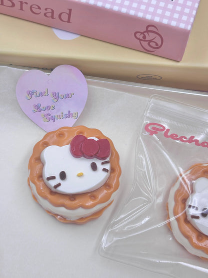 Hello Kitty Biscuit Taba Squishy Toy - Find Your Love