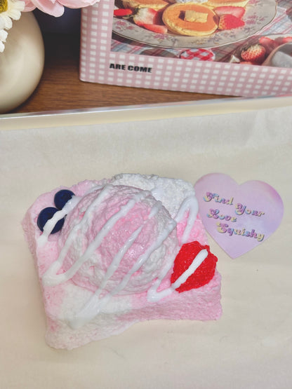 Icecream Toast Taba Squishy Toy