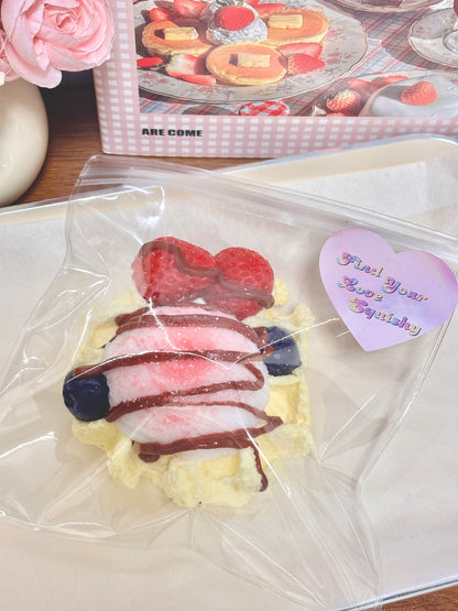 Icecream Waffel Taba Squishy Toy