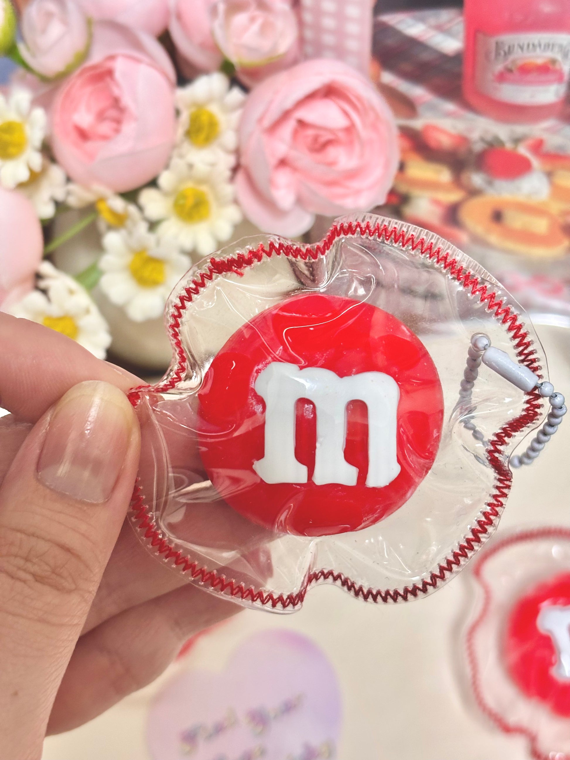 M&M's Chocolate Taba Squishy Toy Find Your Love Squishy