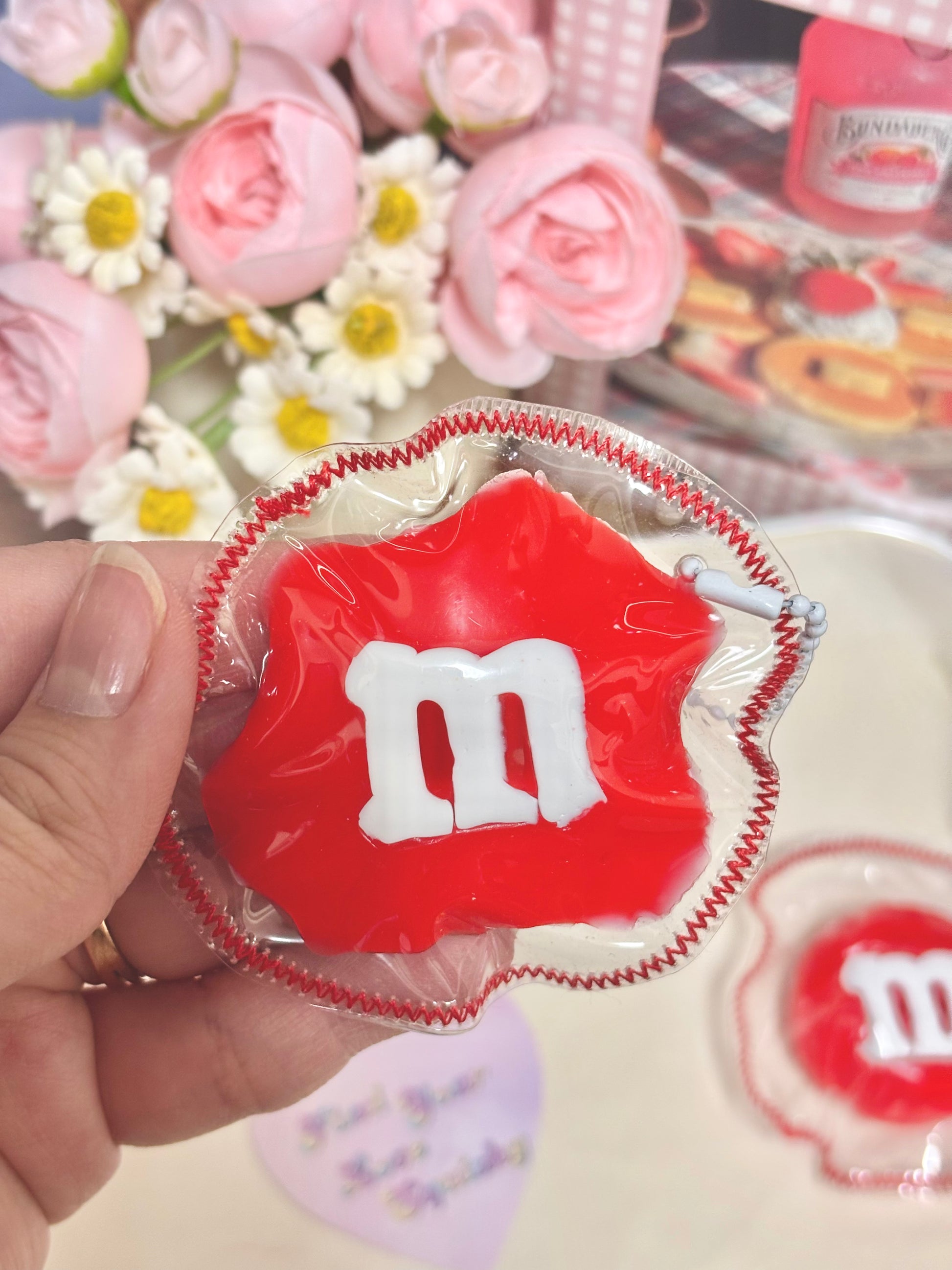 M&M's Chocolate Taba Squishy Toy Find Your Love Squishy