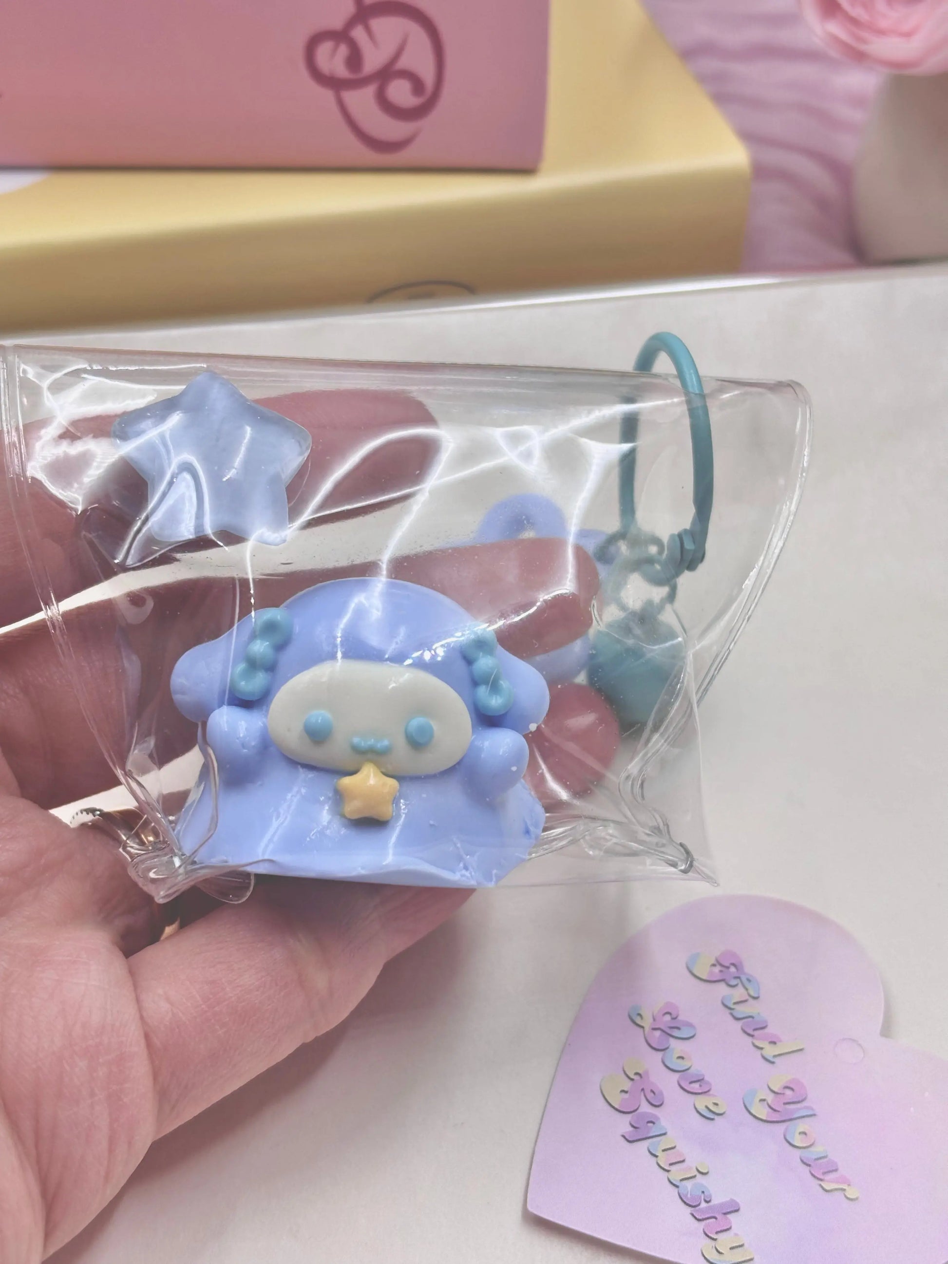 Mini Cinnamoroll Taba Squishy Toy - Find Your Love