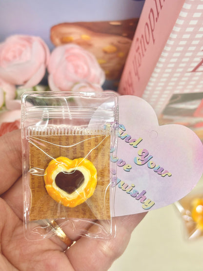 Mini Bread Food Taba Squishy Toy