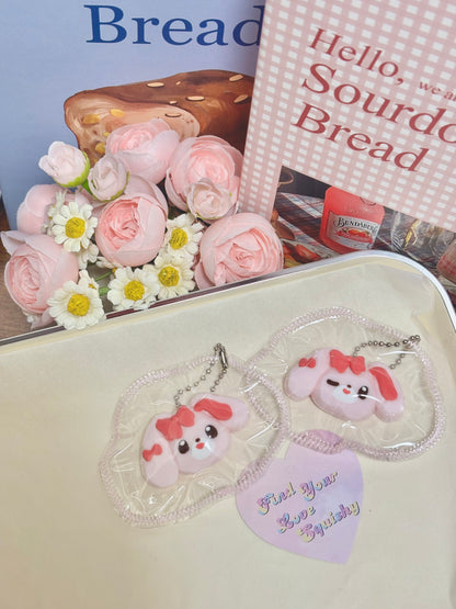 Mini Bunny Taba Squishy Toy