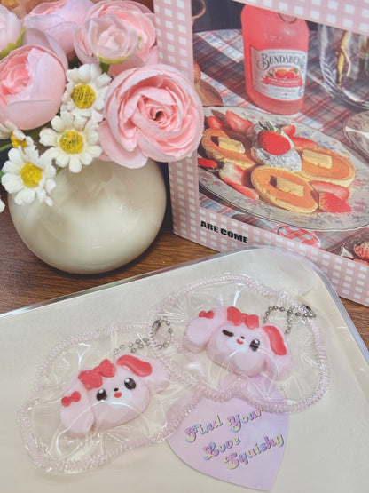 Mini Bunny Taba Squishy Toy