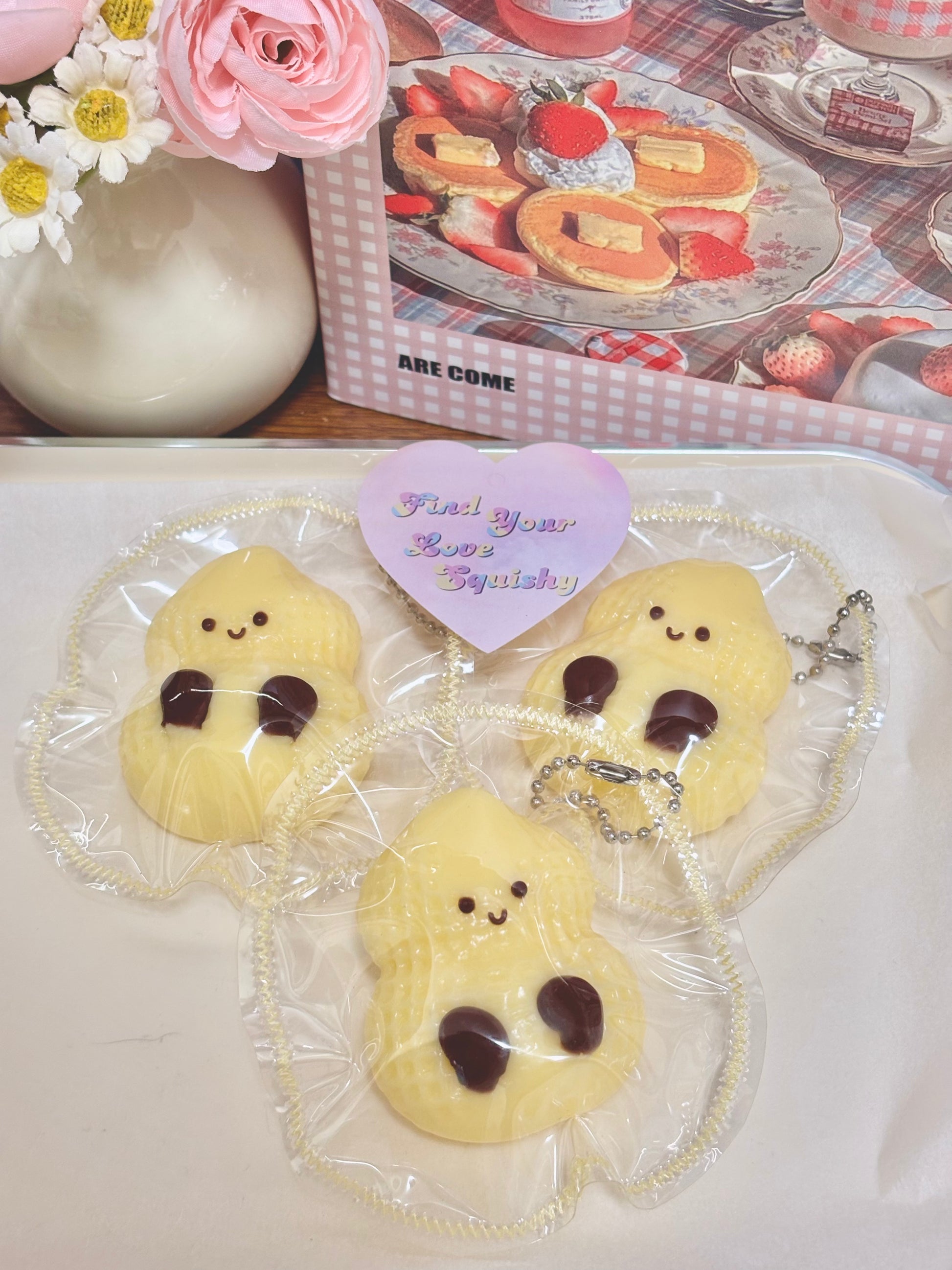 Mini Peanut Taba Squishy Toy Find Your Love Squishy