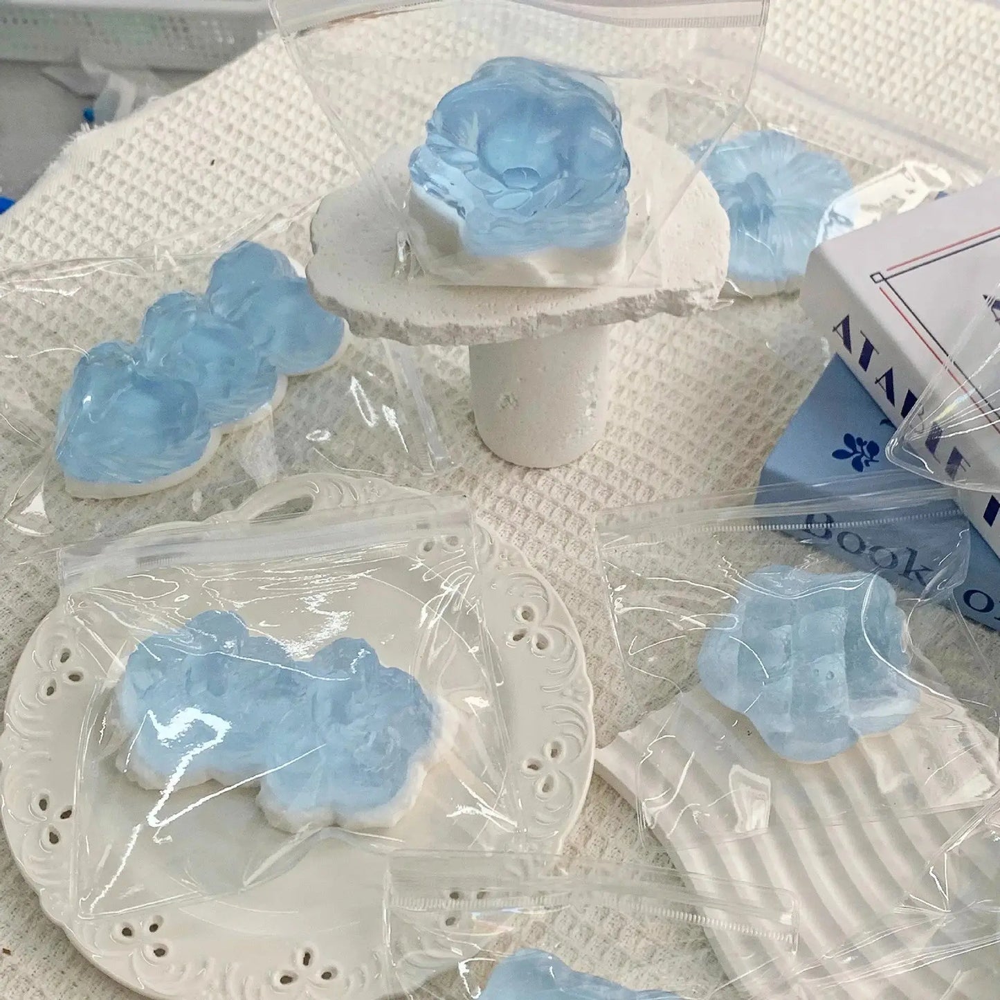 Mint Jelly Dessert Series Taba Squishy Toy - Find Your Love