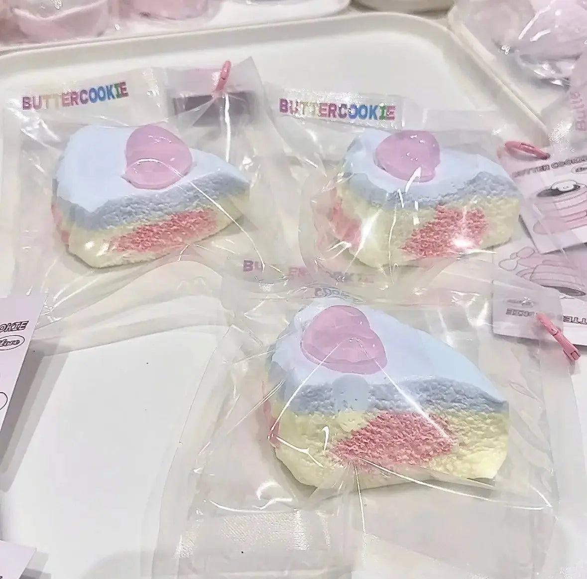 Peach Cheesecake Taba Squishy Toy - Find Your Love