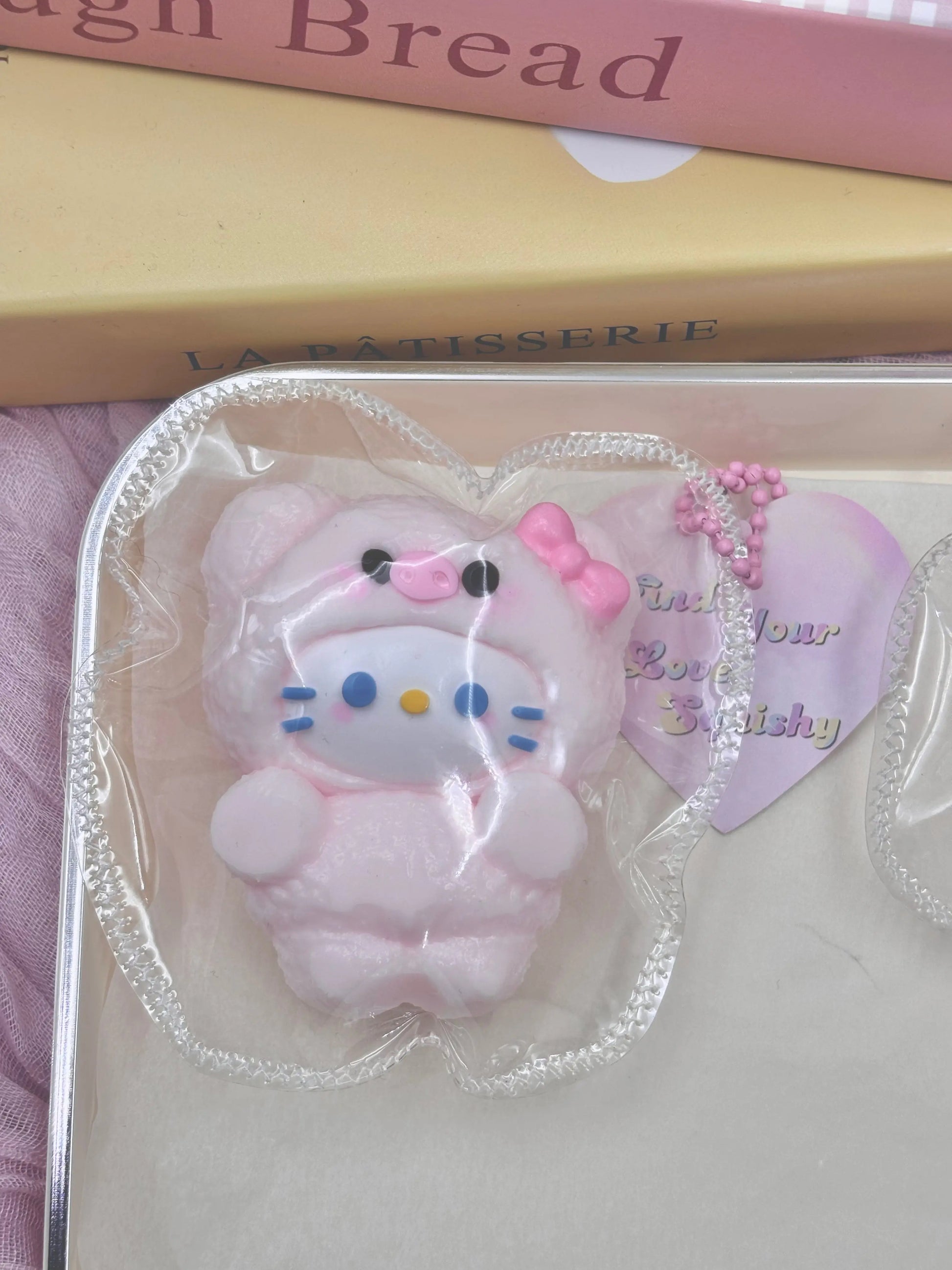 Pig Hello Kitty Taba Squishy Toy - Find Your Love