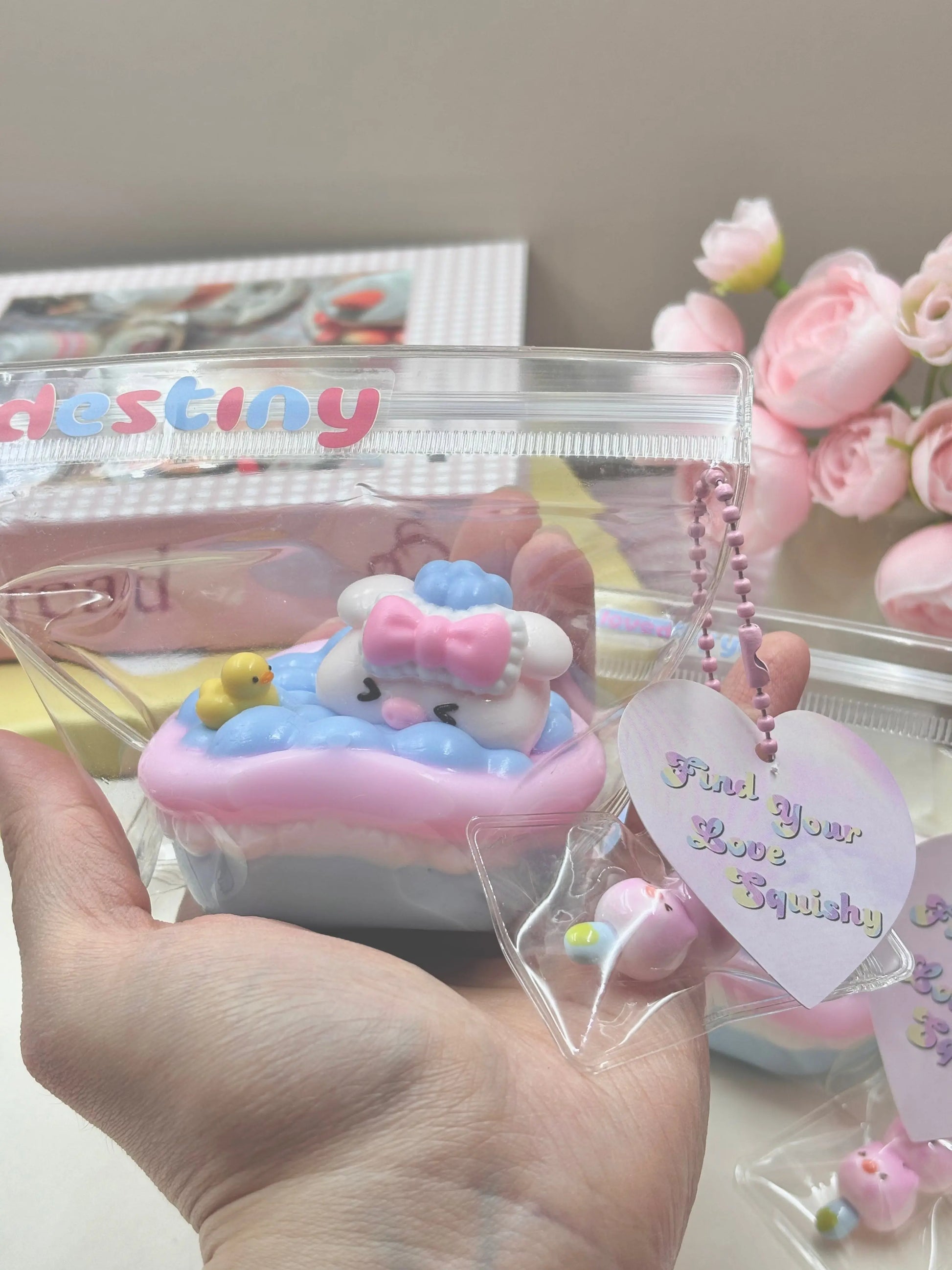 Pig In Bath Taba Squishy Toy - Find Your Love